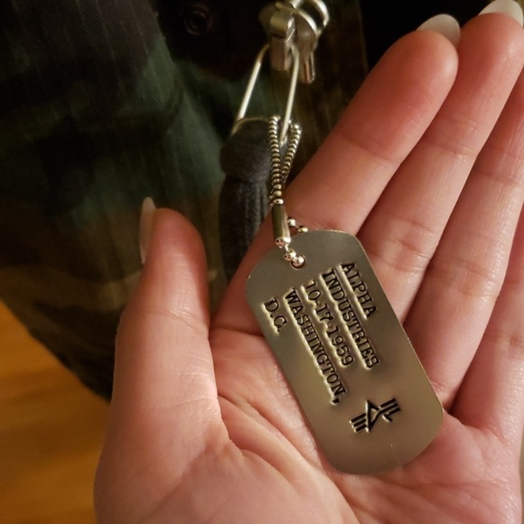 Alpha Industries Camo Dragon Tour Field Coat NWOT - Picture 4 of 7